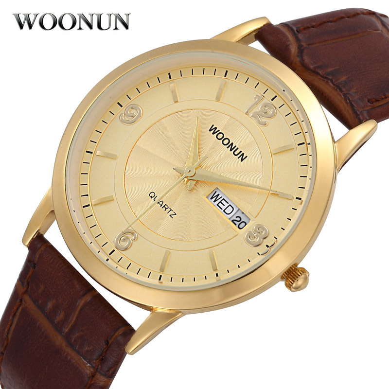 Luxury Watch Holder For Men - 2020 WOONUN العلامة التجارية الفاخرة ساعات