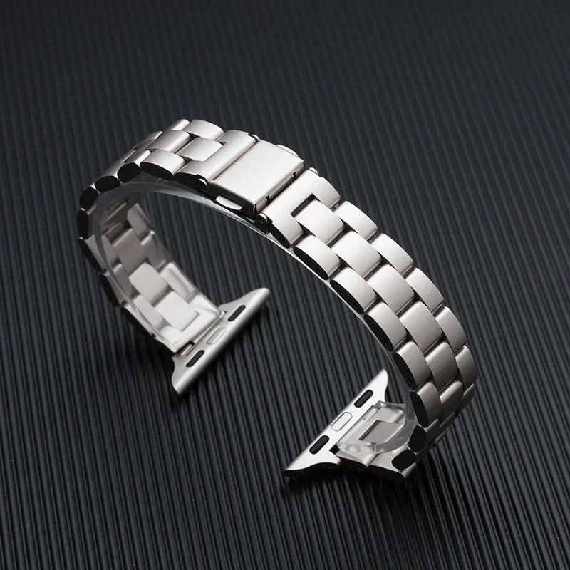 Luxury Watch Ap - حزام معدني نحيف من الفولاذ المقاوم