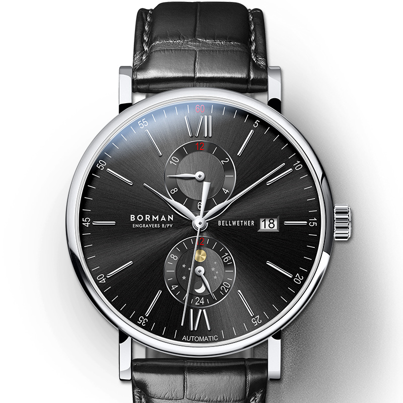 Luxury Watch German - ساعة بورمان سيجال للرجال أوتوماتيكية ميكانيكية