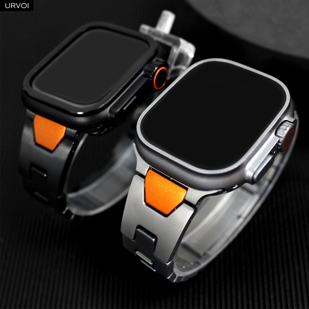 Luxury Watch Ap - سوار URVOI الفاخر للرجال من الفولاذ
