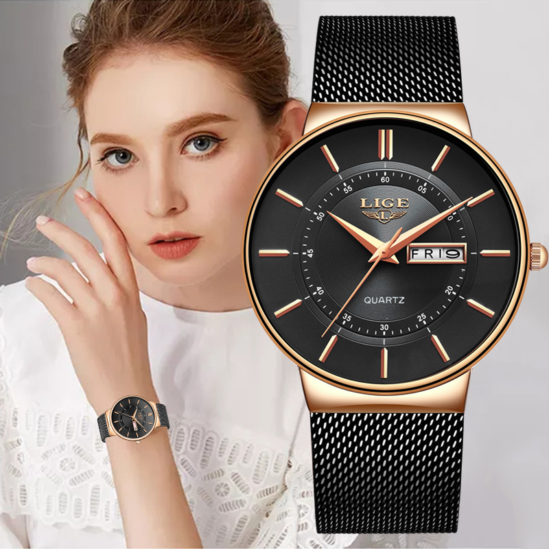 Luxury Watch Brand For Women - ساعات نسائية من LIGE، ماركة فاخرة،