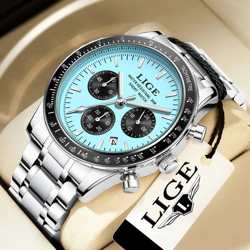 Luxury Watch Holder For Men - ساعة رجالية فاخرة جديدة من العلامة