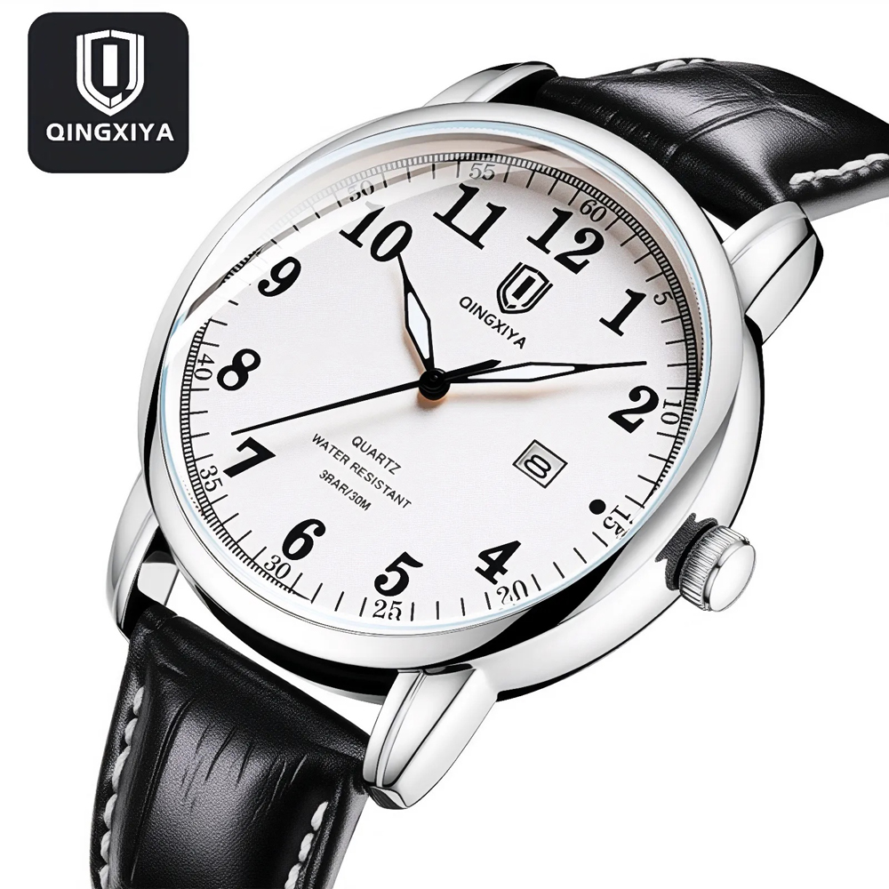 Luxury Watch Holder For Men - ساعات رجالية للأعمال من QINGXIYA، ماركة