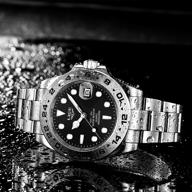 ساعة يد رجالية فاخرة أصلية من  - مراجعة Luxury Watch White وسعره