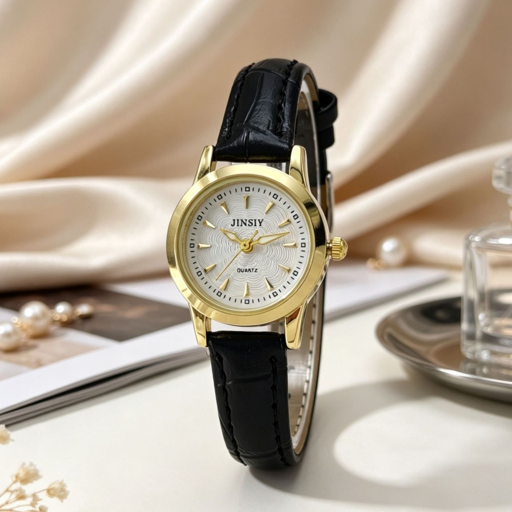 ساعة يد نسائية فاخرة بحزام جلد - مراجعة Luxury Watch Brand For Women وسعره