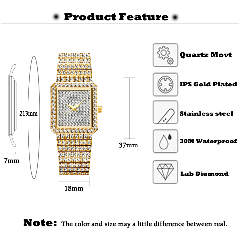 MISSFOX ساعة ماسية للنساء العل - مراجعة Luxury Watch Brand For Women وسعره
