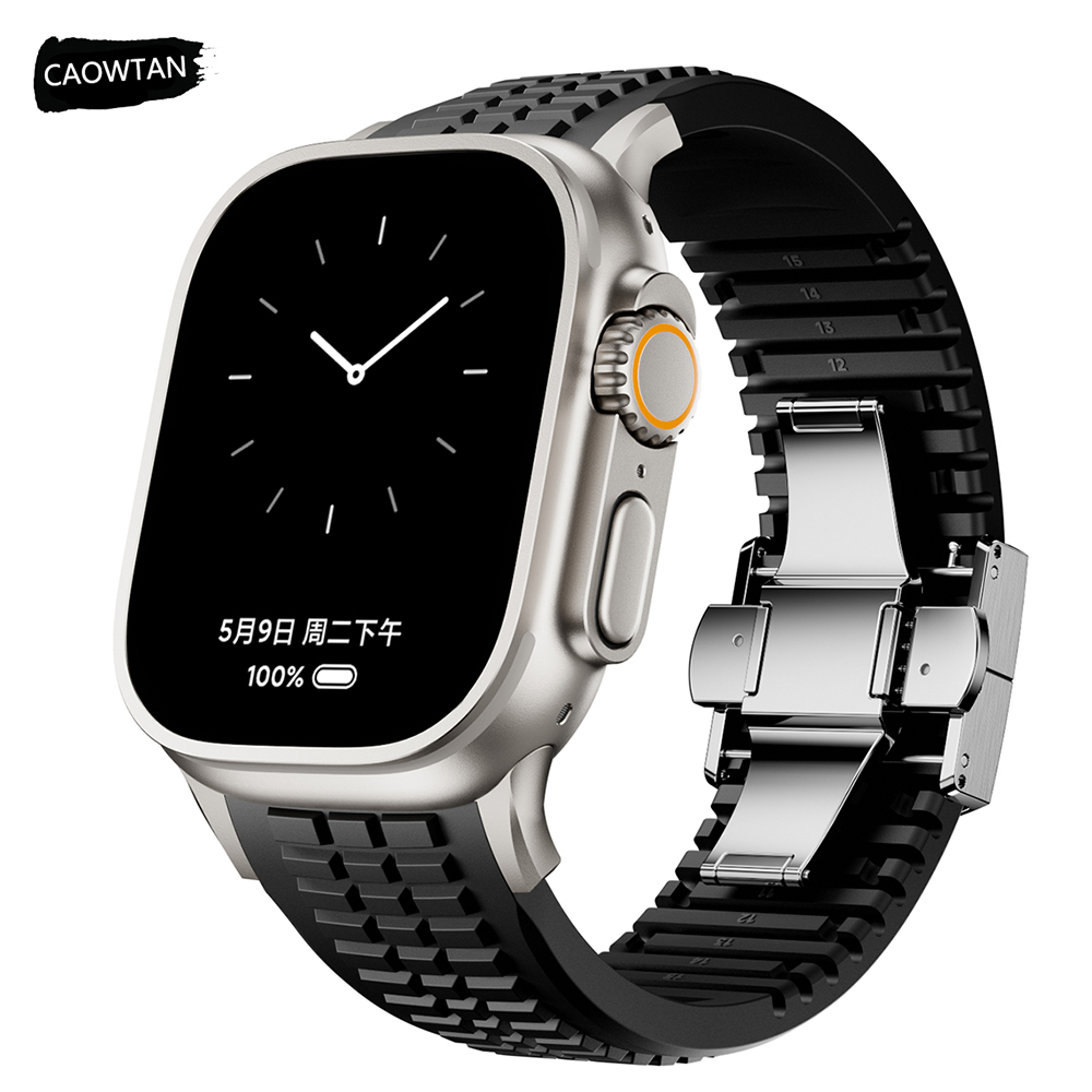 سوار سيليكون رياضي لساعة أبل ا - مراجعة Luxury Watch Ap وسعره