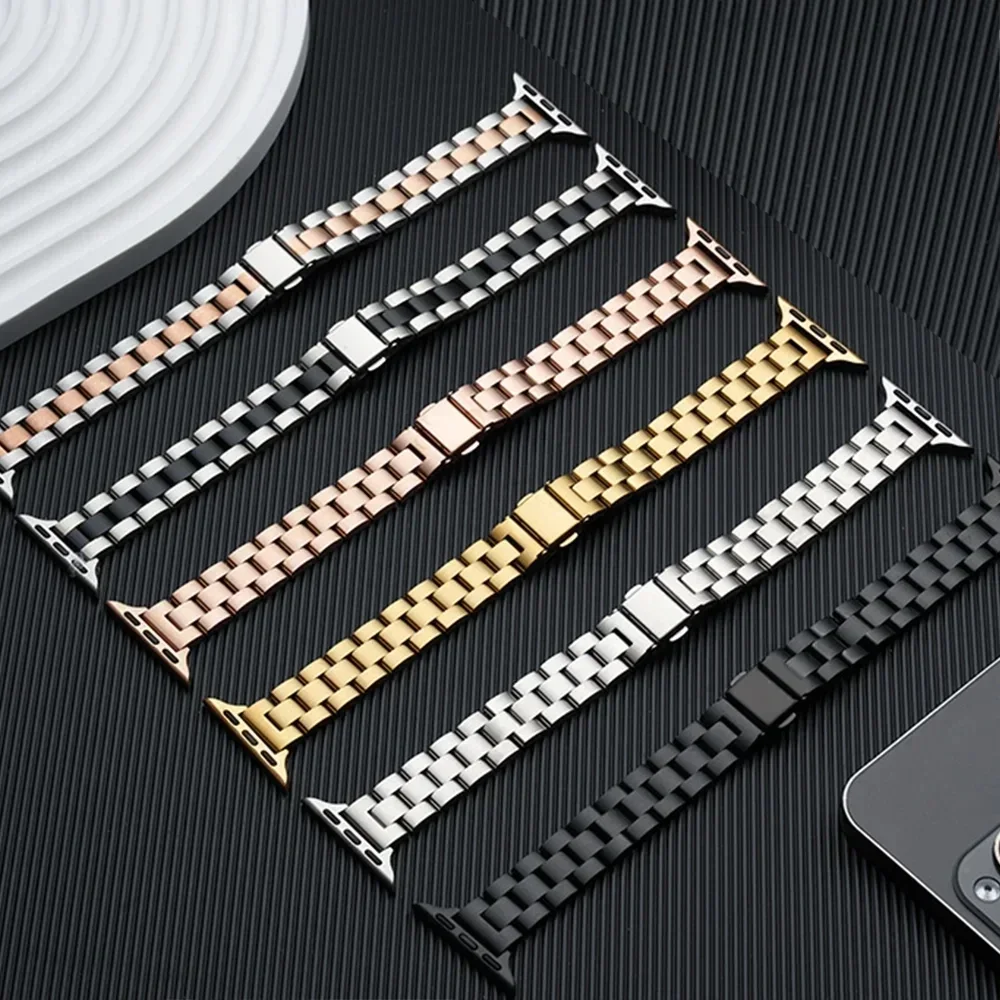 حزام معدني نحيف من الفولاذ الم - مراجعة Luxury Watch Ap وسعره