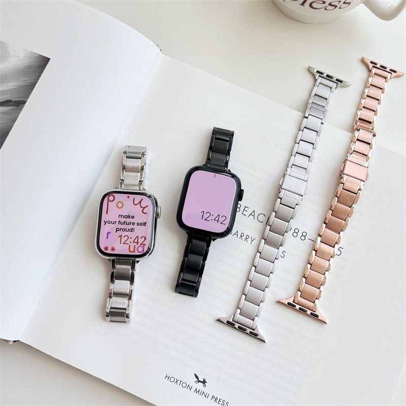 حزام معدني نحيف لساعة أبل التر - مراجعة Luxury Watch Ap وسعره