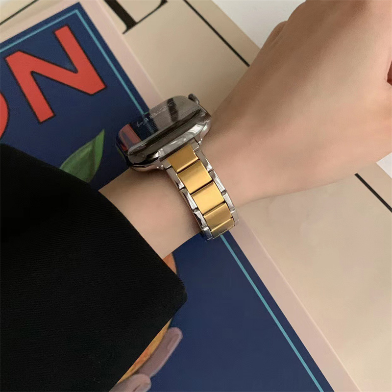 حزام معدني نحيف لساعة أبل التر - مراجعة Luxury Watch Ap وسعره