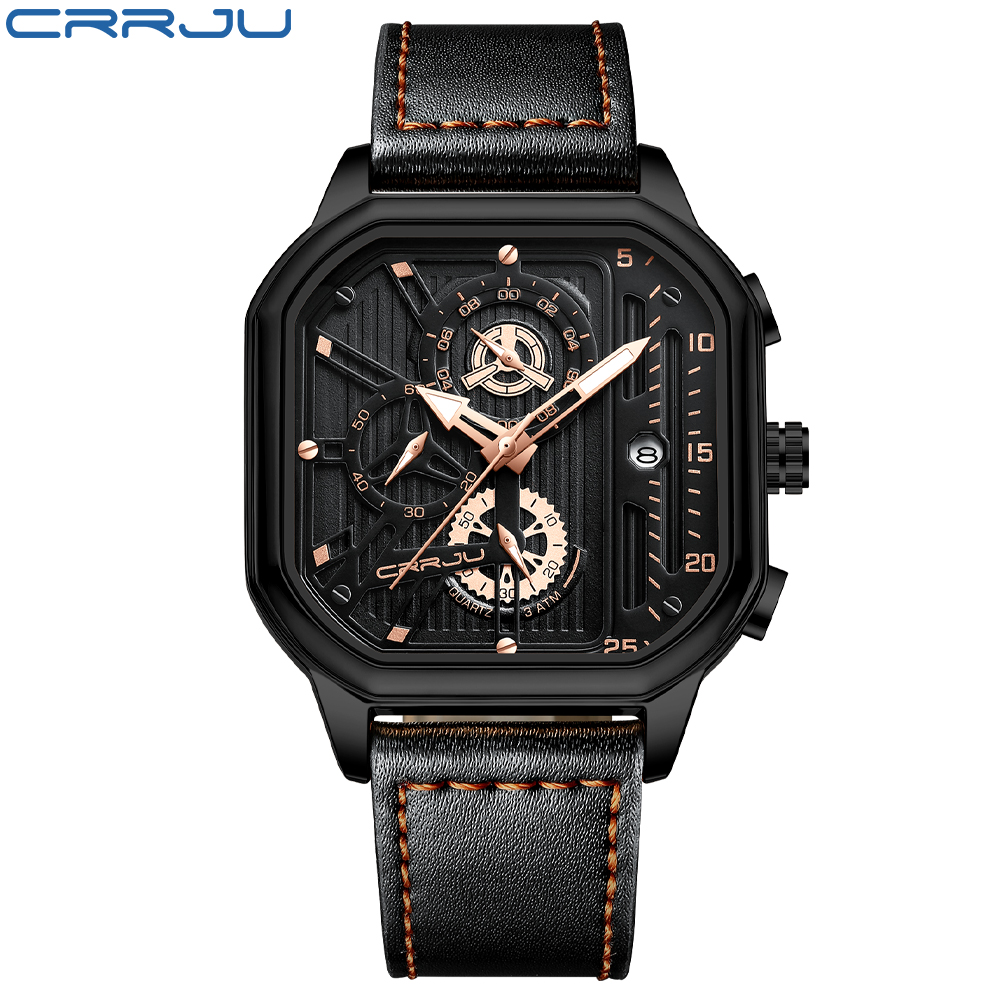 CRRJU الرجال مشاهدة العلامة ال - مراجعة Luxury Watch Holder For Men وسعره