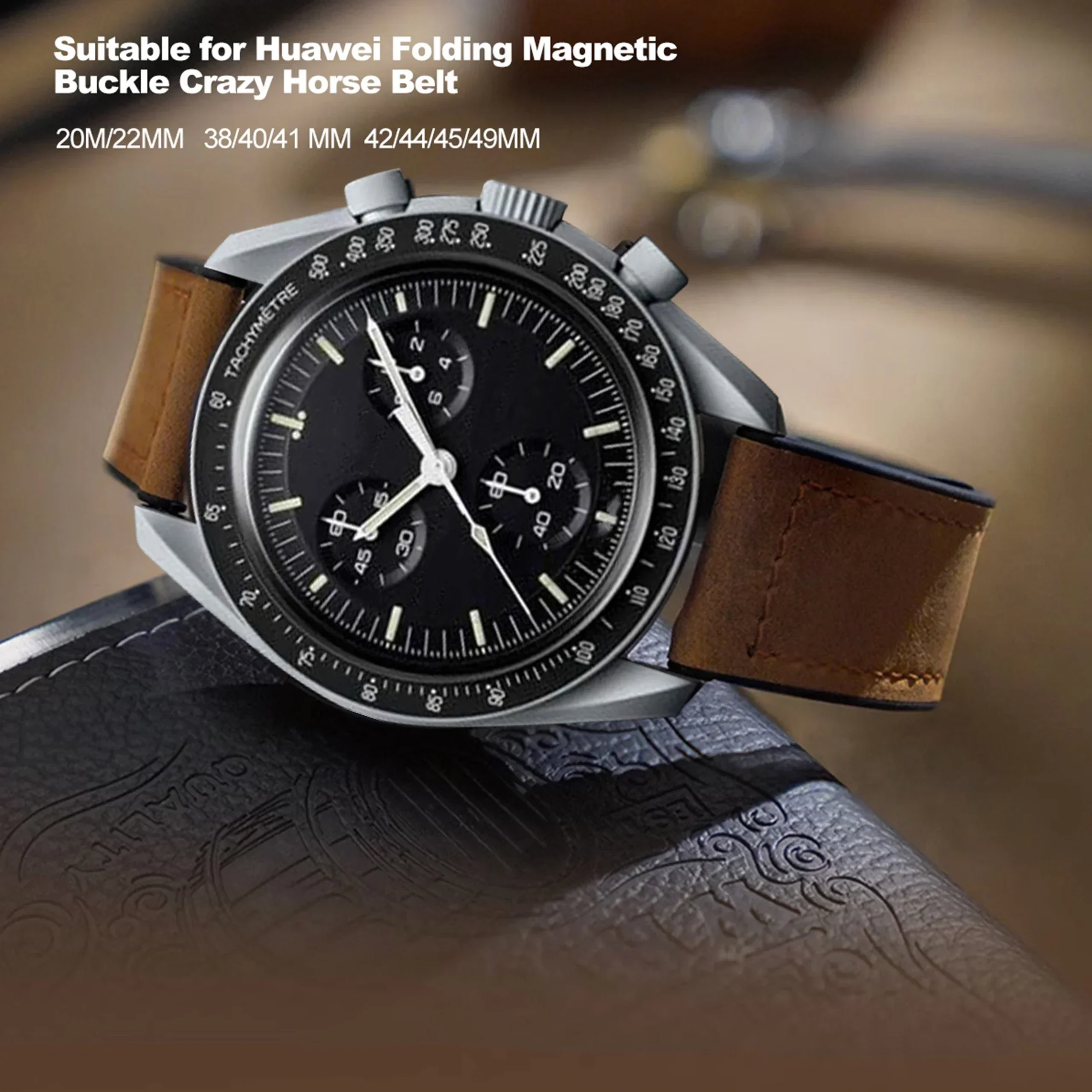 20 مللي متر حزام من الجلد السي - مراجعة Luxury Watch Omega وسعره