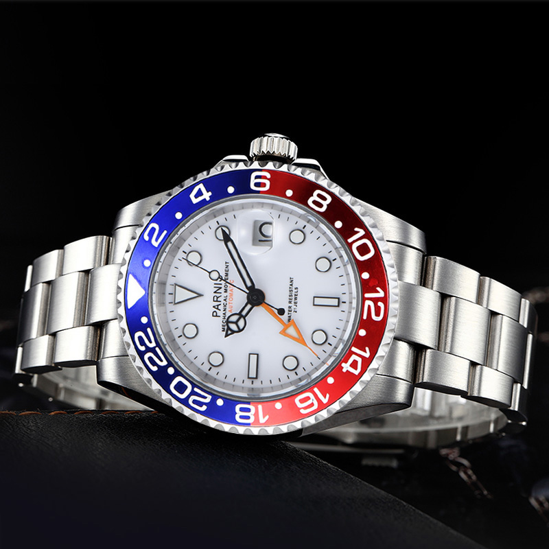 2025 جديد Parnis 40 مللي متر ا - مراجعة Luxury Watch White وسعره