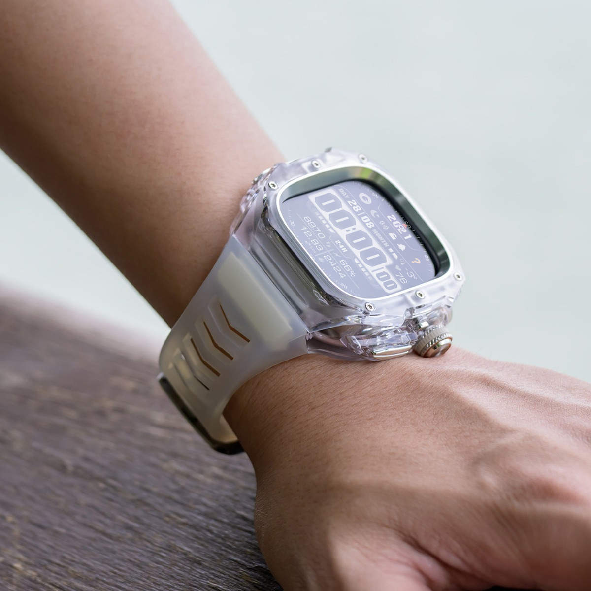 طقم تعديل فاخر لساعة أبل 49 مل - مراجعة Luxury Watch German وسعره