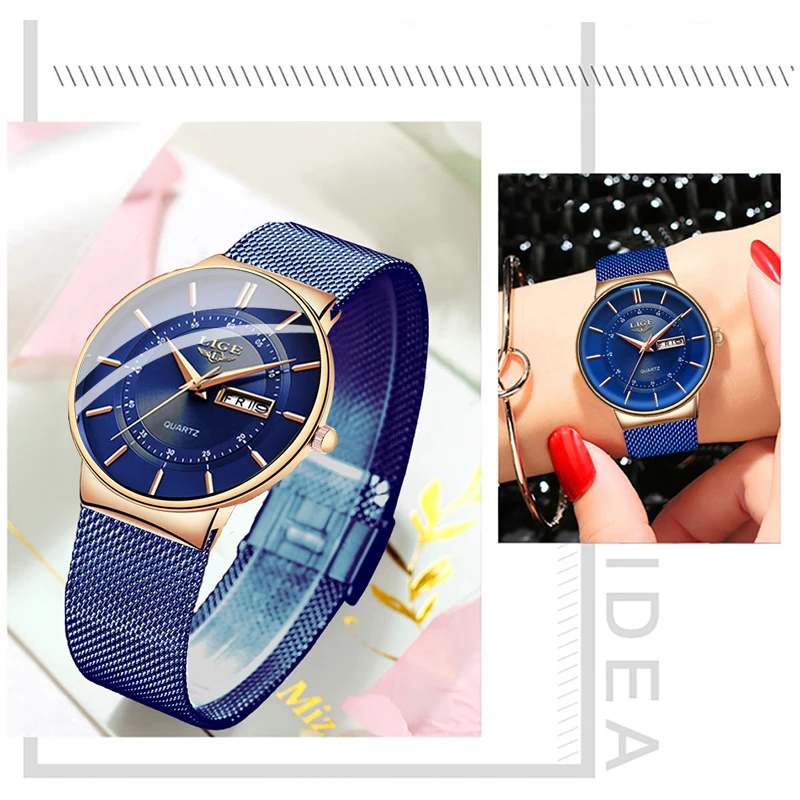 ساعات نسائية من LIGE، ماركة فا - مراجعة Luxury Watch Brand For Women وسعره