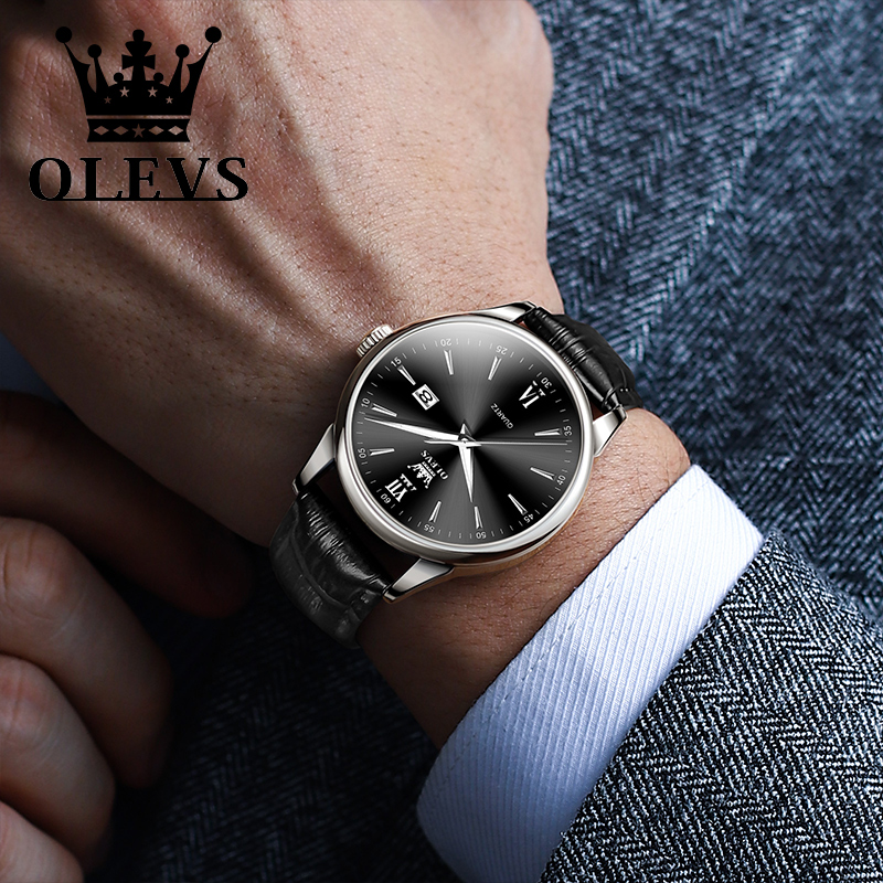 ساعة أوليف-ساعة كوارتز مقاومة  - مراجعة Luxury Watch Holder For Men وسعره