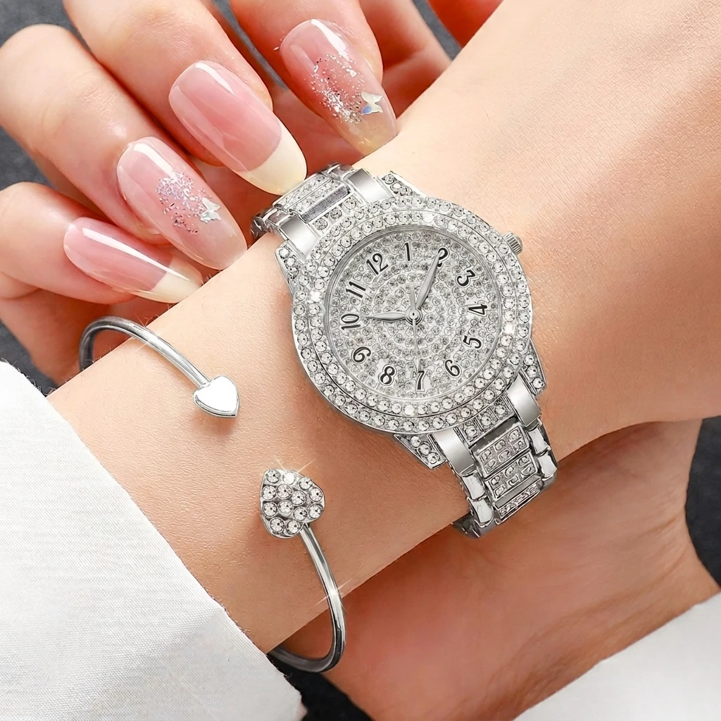 6 قطع من ساعات اليد النسائية ا - مراجعة Open Heart Watch وسعره