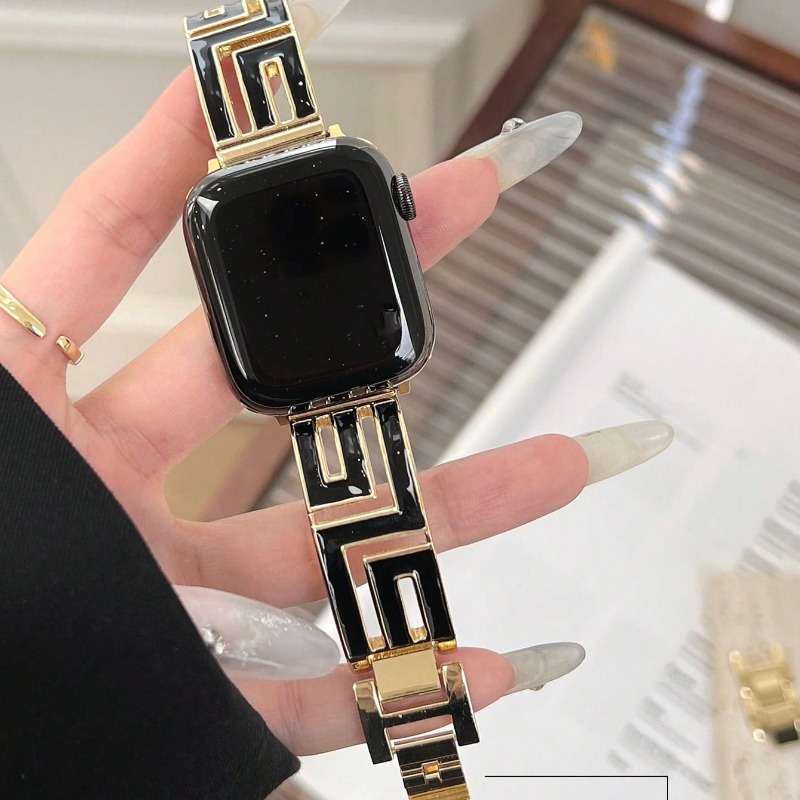 حزام معدني فاخر لساعة أبل 10 ب - مراجعة Luxury Watch Ap وسعره