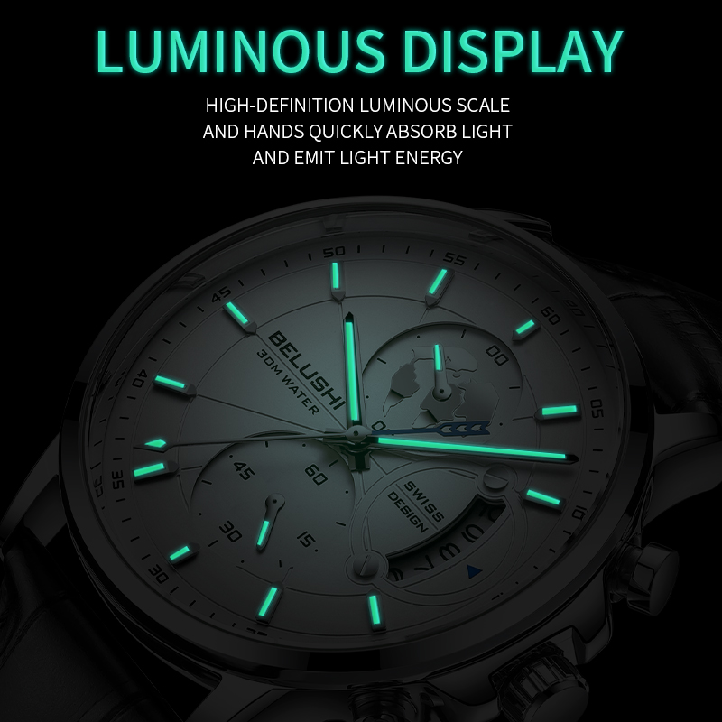 ساعات رجالي مقاومة للماء كرونو - مراجعة Luxury Watch Longines وسعره