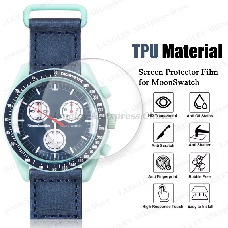 HD TPU هيدروجيل طبقة رقيقة واق - مراجعة Luxury Watch Omega وسعره
