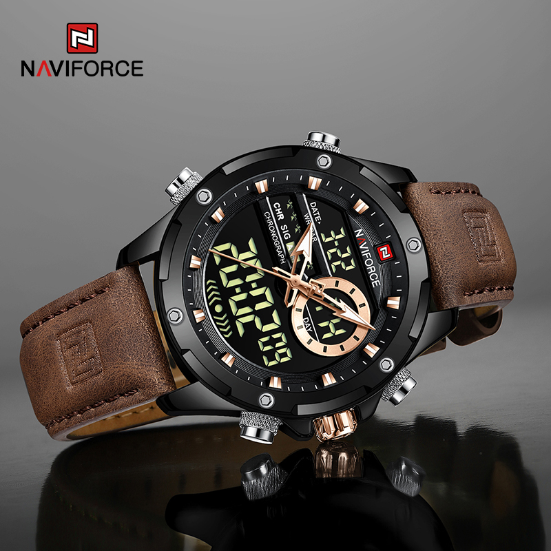 ساعات رجالية جديدة من NAVIFORC - مراجعة Luxury Watch Holder For Men وسعره