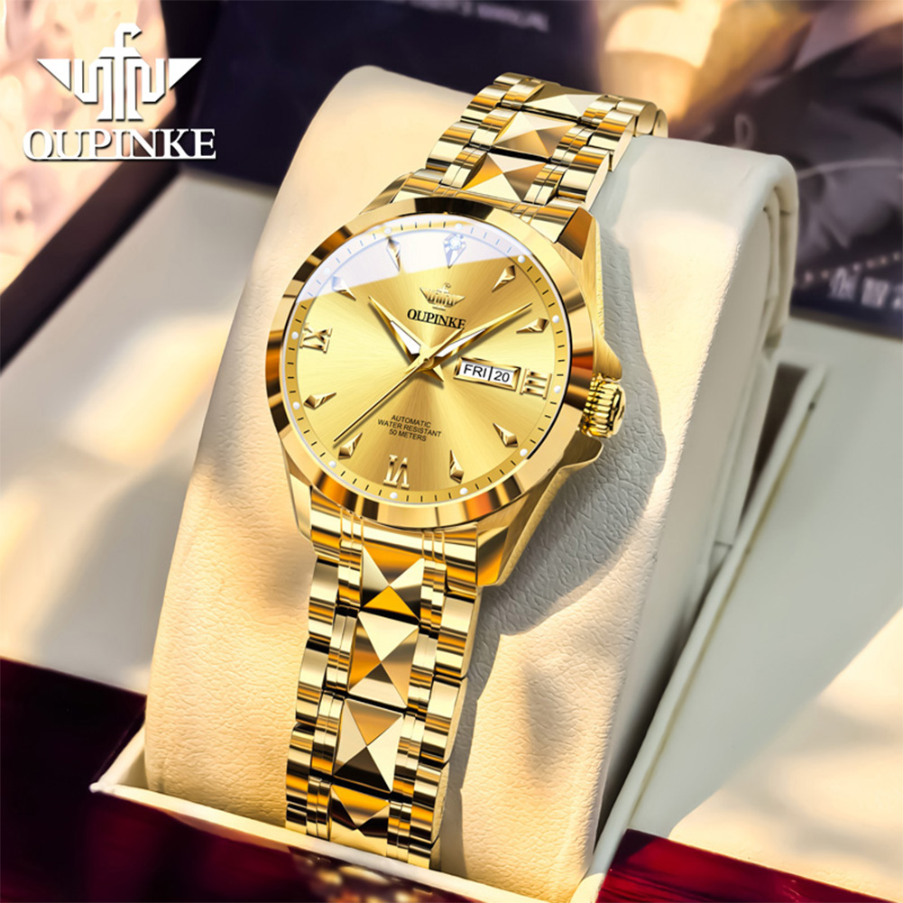 OUPINKE 3306 ساعة نسائية ماسية - مراجعة Luxury Watch In Japan وسعره
