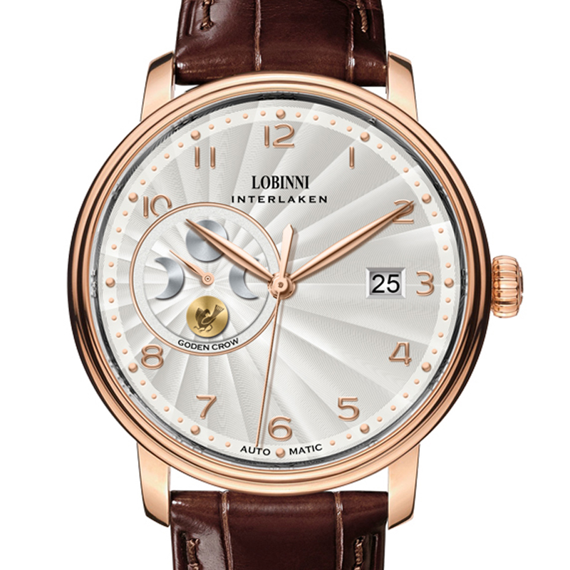 ساعة LOBINNI للرجال من الياقوت - مراجعة Luxury Watch German وسعره