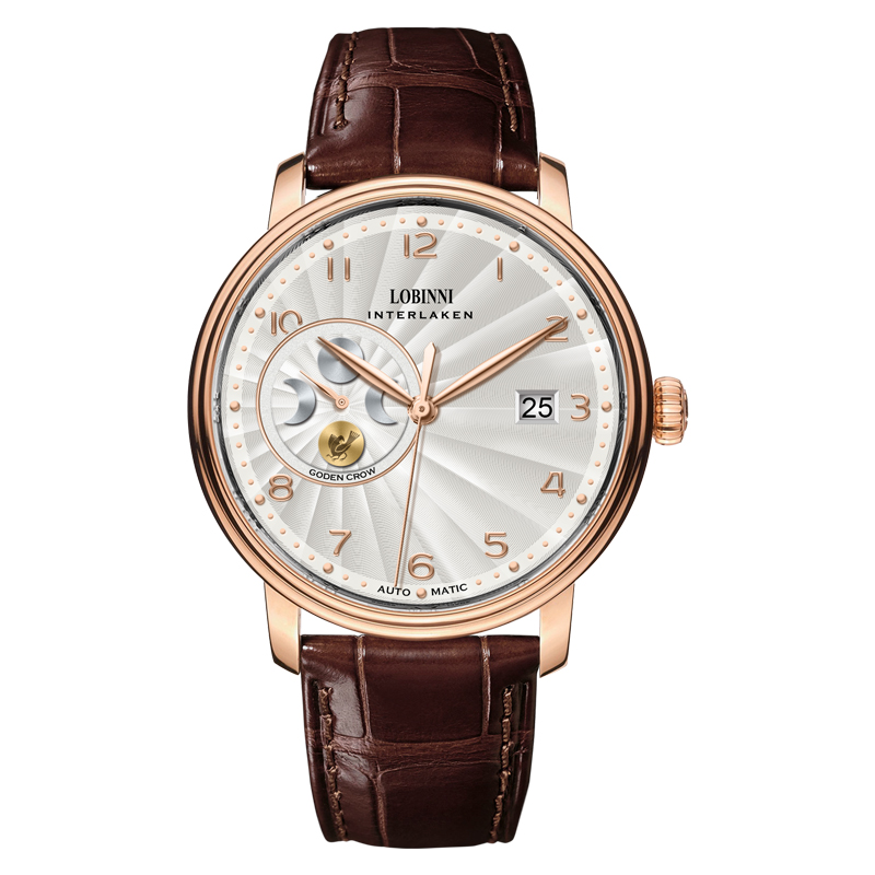 ساعة LOBINNI للرجال من الياقوت - مراجعة Luxury Watch German وسعره