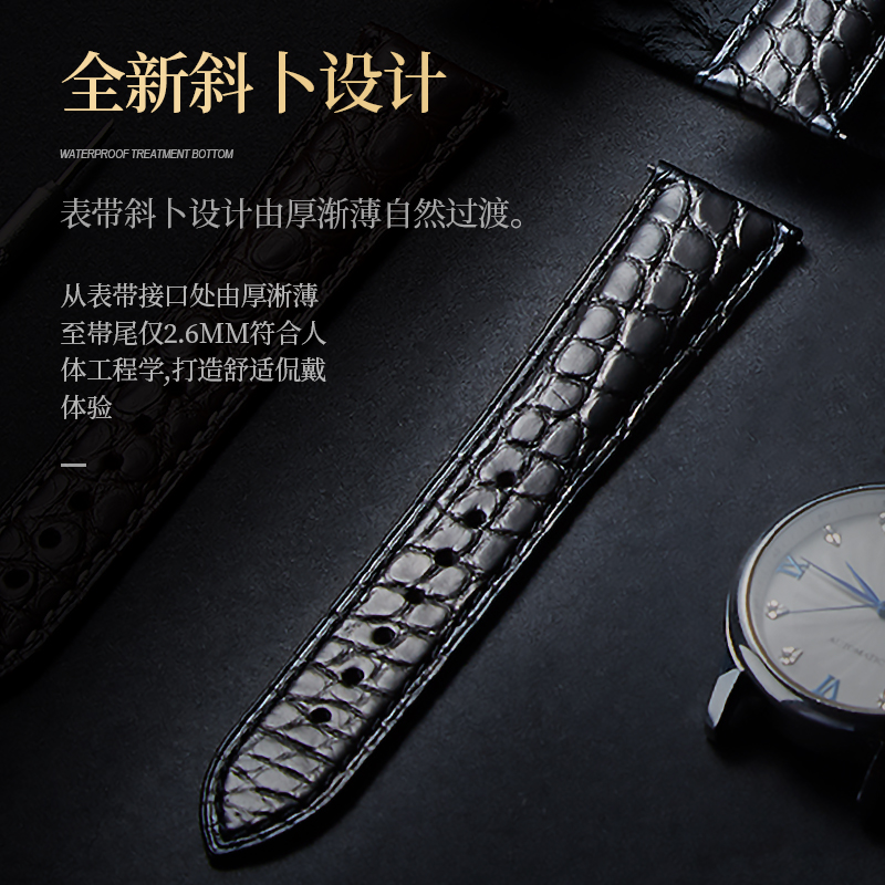 حزام ساعة من جلد التمساح لساعة - مراجعة Luxury Watch Longines وسعره