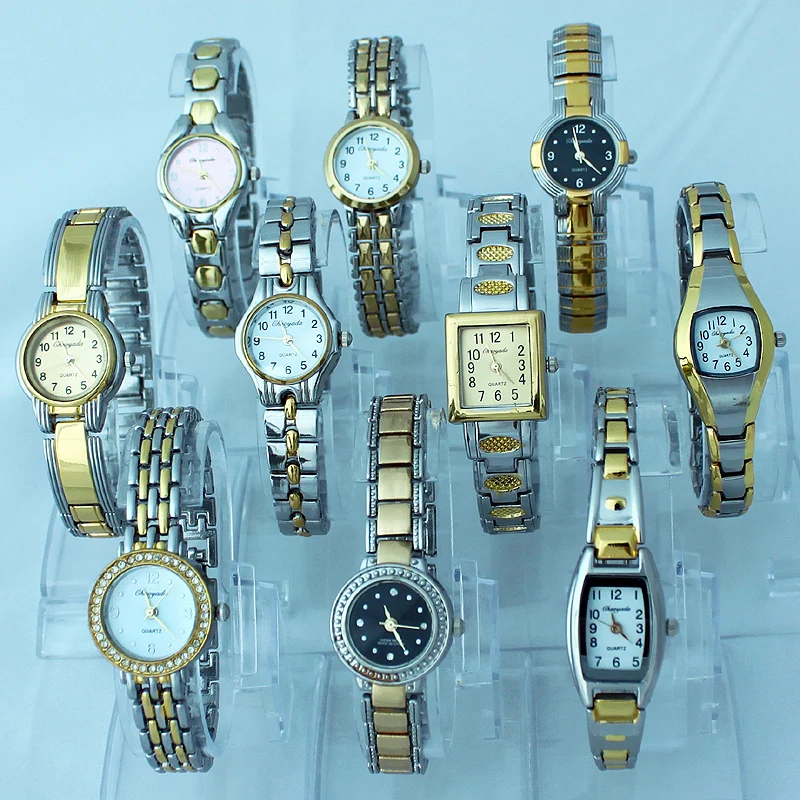 10 قطعة مختلطة السائبة الكثير  - مراجعة Luxury Watch Brand For Women وسعره