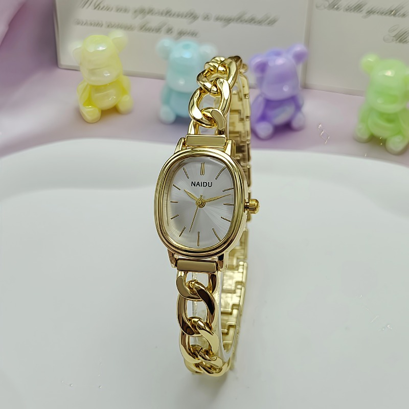 ساعة يد نسائية أنيقة بقرص بيضا - مراجعة Luxury Watch Brand For Women وسعره