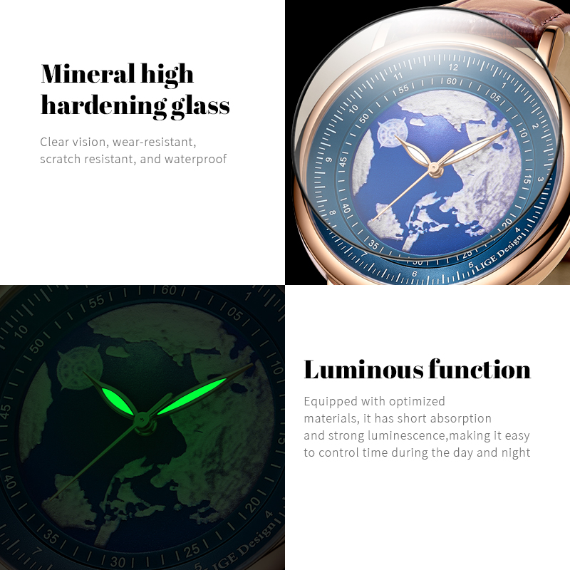 ساعة يد رجالية فاخرة من LIGE 2 - مراجعة Luxury Watch Holder For Men وسعره
