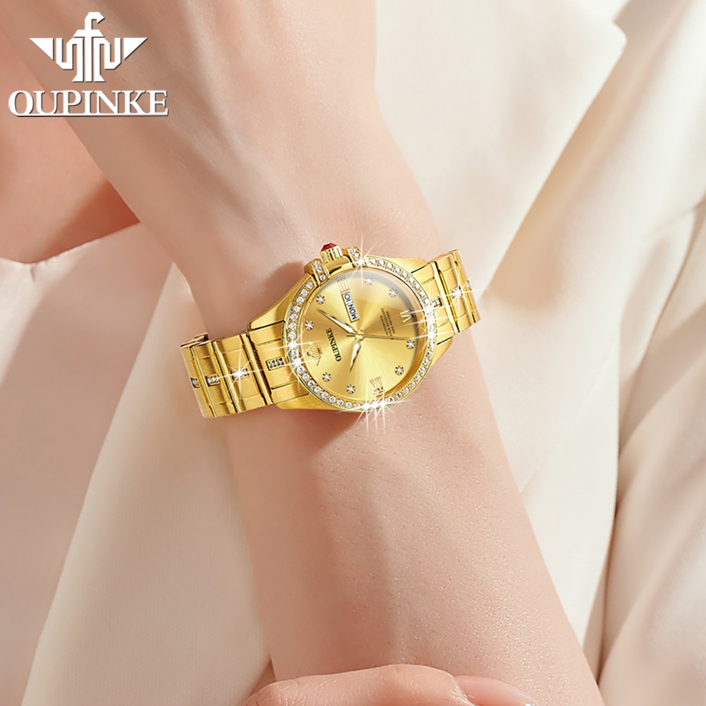 OUPINKE 3195 ساعات نسائية مستو - مراجعة Luxury Watch In Japan وسعره