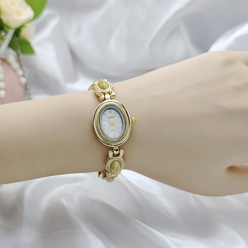 ساعات نسائية ذهبية بيضاوية فاخ - مراجعة Luxury Watch Brand For Women وسعره