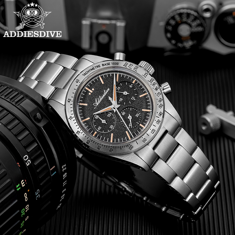 ساعة كرونوغراف جديدة من ADDIES - مراجعة Luxury Watch Levels وسعره